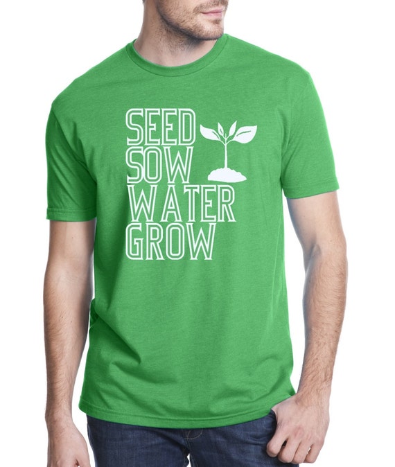 Mens Gardening Tshirt Vegan Vegetarian Gardening Shirts Screen | Etsy