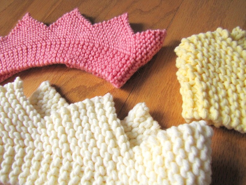 Dress up Crown - Royal Knitting Pattern - PDF Download - Instructions ...