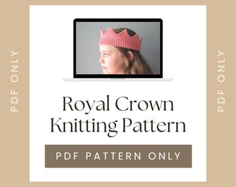 Breipatroon Royal Crown: geschikt voor beginners (pdf-download)