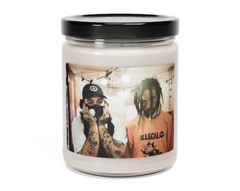 SuicideBoys Ruby and Scrim Candle