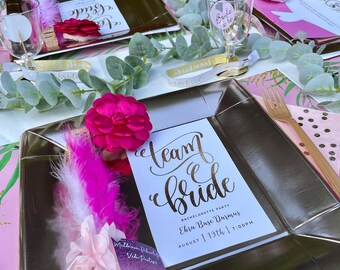 Chic Bachelorette Party Digital Invitation - Designed for you and your friends - Instant Download