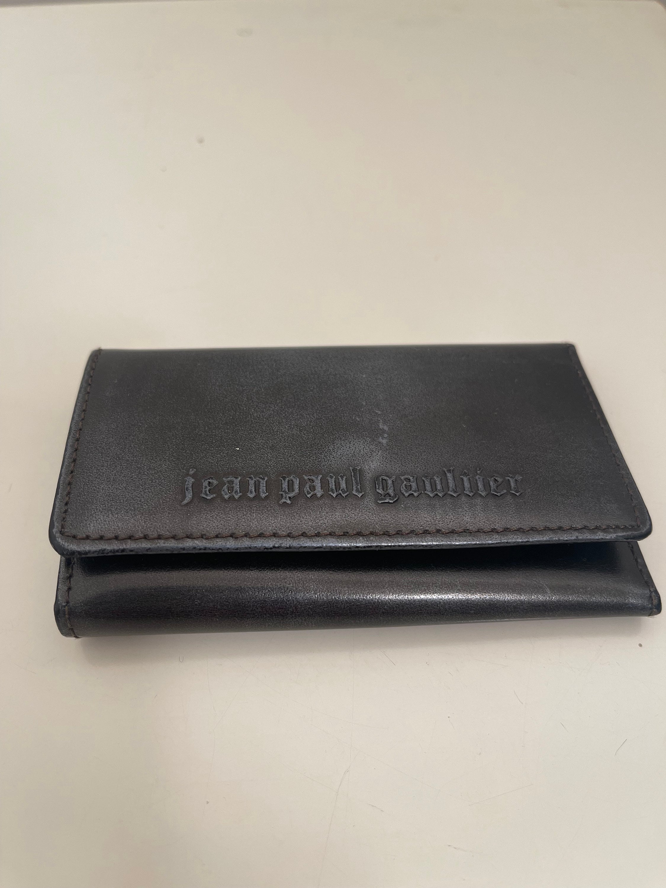 Rare Find! Vintage Jean Paul Gaultier Signature Gunmetal Rare Find! Vintage Jean Paul Gaultier Signature Gunmetal
