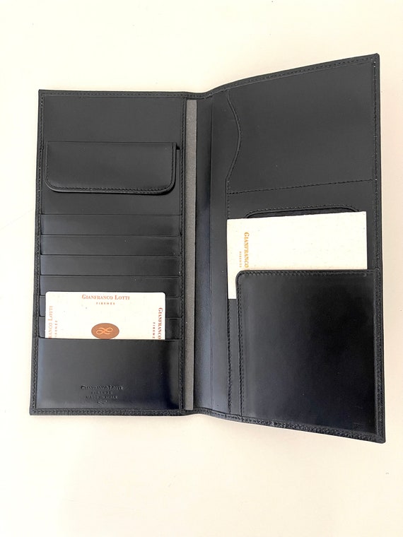 Leather Travel Wallet, Passport Holder by Gianfran
