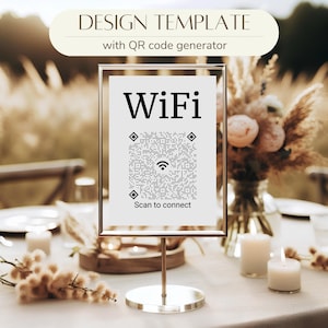 Easy WiFi Access with QR Code - Scan to Connect - QR code generator - QR code design [8]