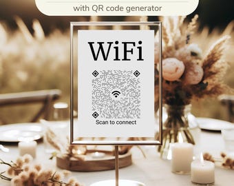 Easy WiFi Access with QR Code - Scan to Connect - QR code generator - QR code design [8]