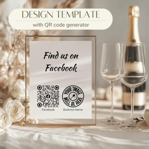 QR code generator - Find us on Facebook with a Custom QR Code Design for Your Business - qr code sign facebook - QR code design [11]