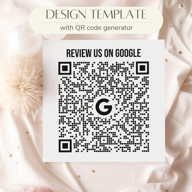 Review Us on Google QR Code With Our Custom QR Code Stickers Design for ...