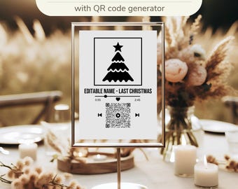 QR code generator - personalized spotify qr code - spotify player widget - song plaque gift spotify - QR code design [22]