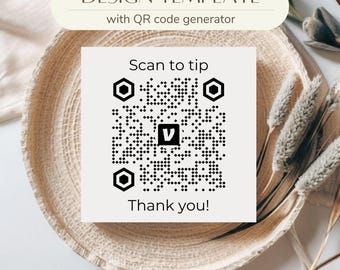 Scan to tip with our personalized Venmo QR code generator - a simple and effective way to show appreciation! QR code design [14]