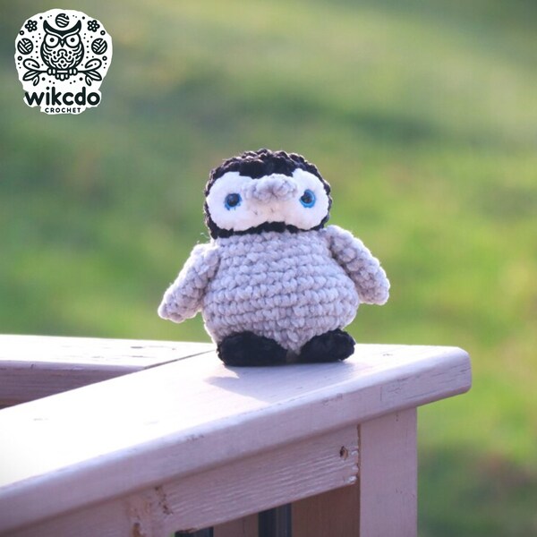 Pocket Penguin: Crochet Pattern for Mini Soft Penguin