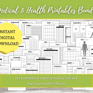 Medizinische Gesundheit Fitness Binder, Gewichtsverlust, Familie Medizinische Info