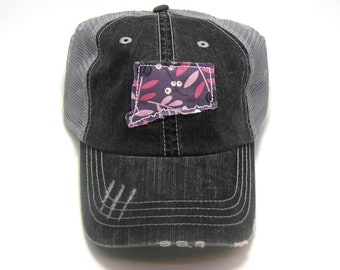 Vintage-Seal-of-Connecticut-State-Flag Unisex Womens FishingTrendy Cap Hat Vintage-Seal-of-Connecticut-State-Flag Unisex Womens FishingTrendy Cap Hat