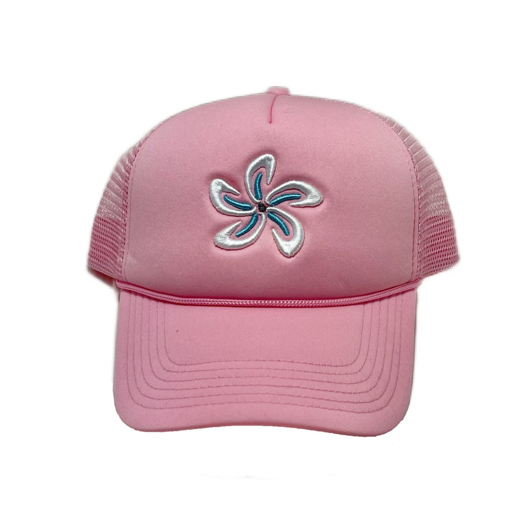 Pink Rv Hat Pink Trucker Hat, Foam Trucker Hat for Women, Cute Hat, Trendy Flower ...