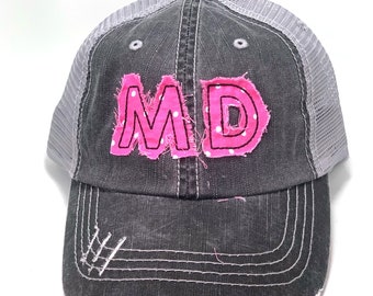 Trucker Hat Fabric State Maryland MD