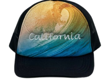 Hat Sale on  Wave Foam Trucker California