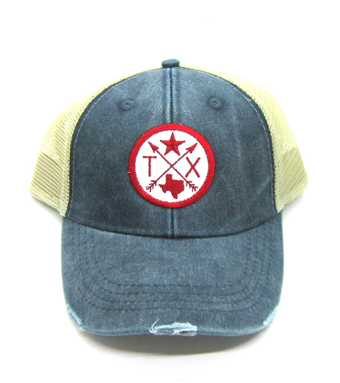 BNCNTRY Texas Patch Trucker Cap - Navy BEYONCE OFFICIAL ACT II COWBOY CARTER TOUR CAP HAT TEXAS  main image 2