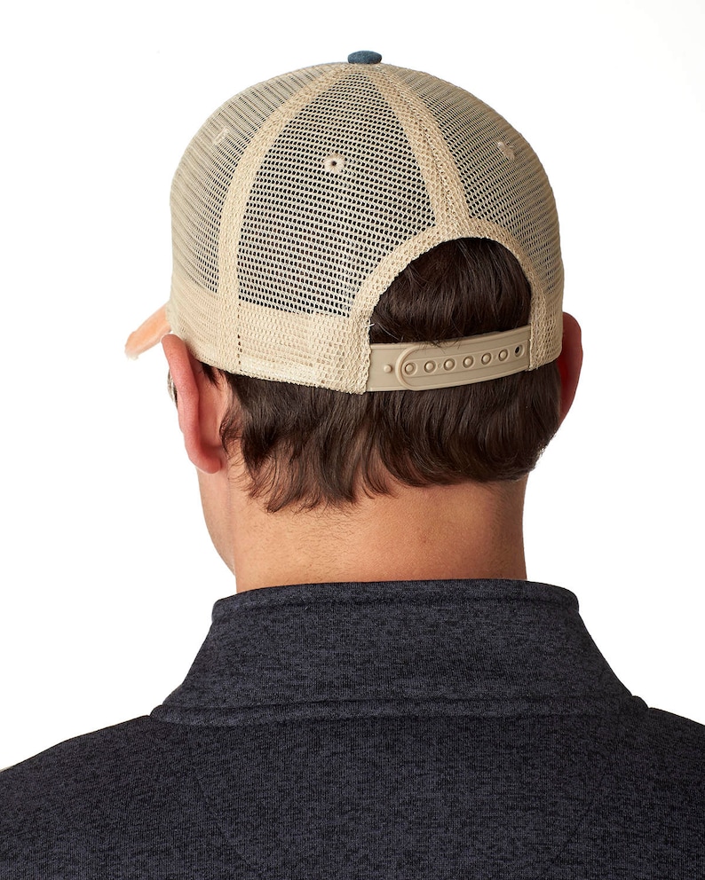 Arkansas Arrow Compass Distressed Snapback Trucker Hat Arkansas Hat