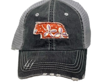 Hat Sale Sample Trucker Hat Fabric  Nebraska Cap
