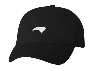 Embroidered North Carolina Dad Hat | Classic State Pride Baseball Cap