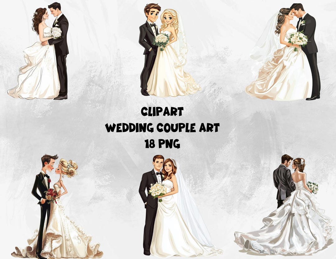 clipart-wedding-couples-art-wedding-decor-digital-print-groom-and