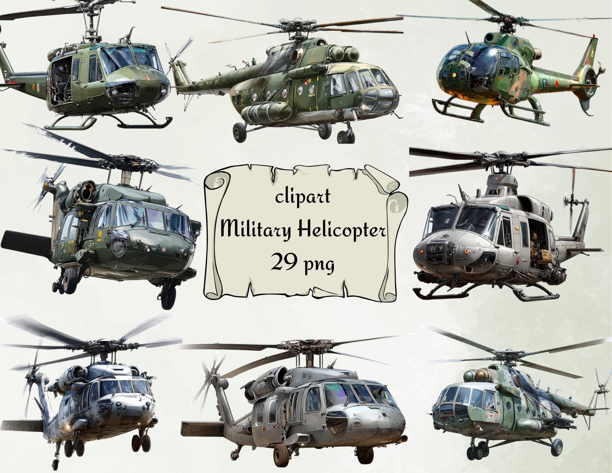 Helicopter stencil - Etsy België, image size:2000x1545