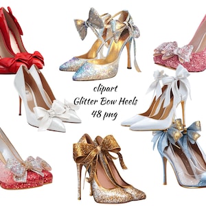 High Heels Clipart Bundle, fashion clipart, High Heels Clip Art, Womens Shoe, Wedding Bridal, Transparent Background, Instant Downlaod