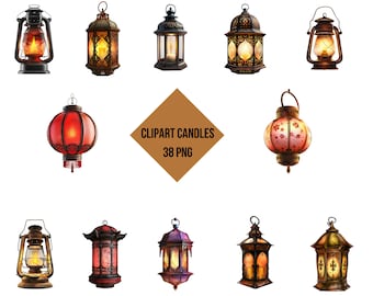 May include: A collection of 10 decorative candle lanterns in various styles and colors, including red, pink, purple, and gold. The lanterns are made of metal and glass and feature intricate designs.  The lanterns are perfect for adding a touch of ambiance to any room.