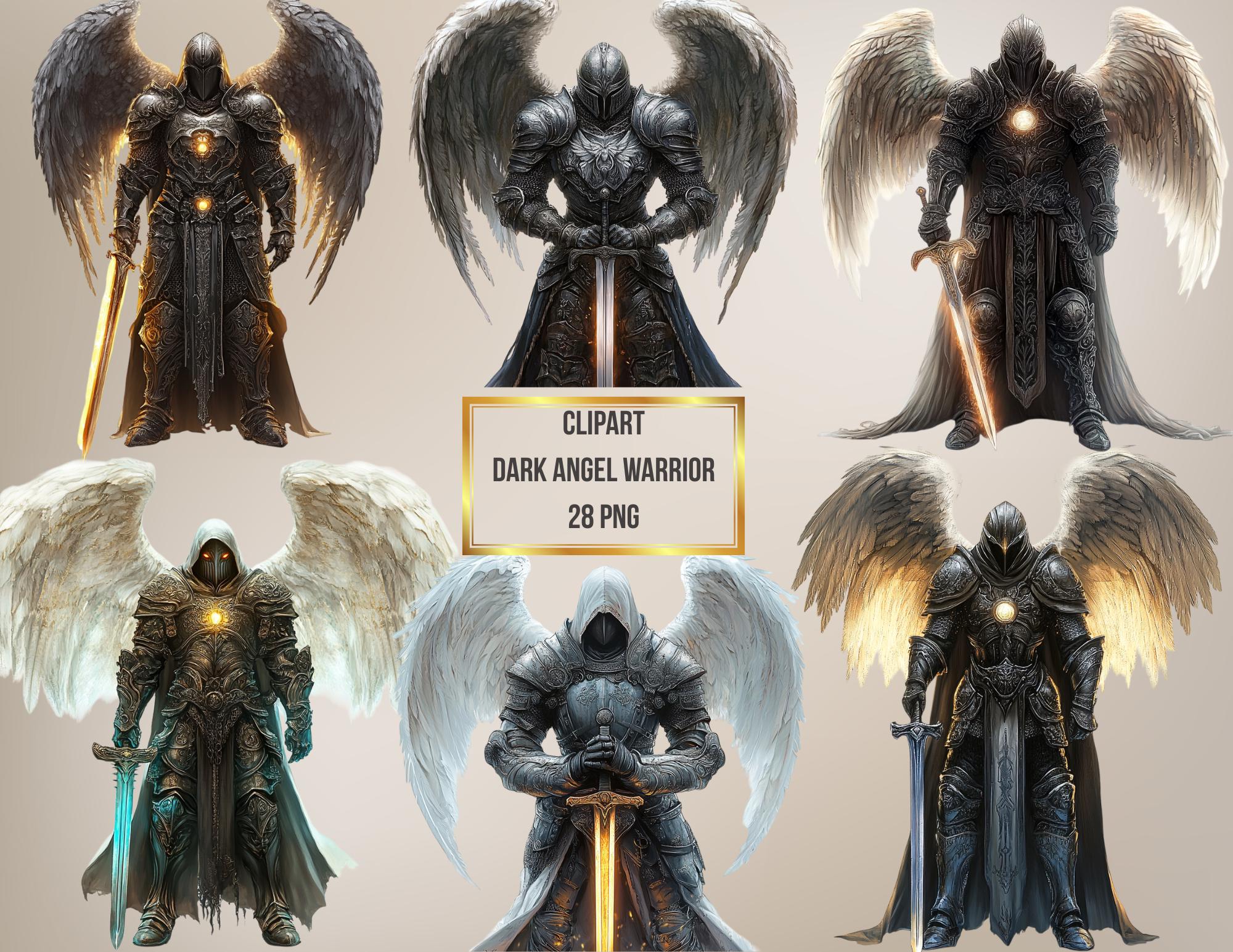 Knight angel - Etsy México, image size:2000x1545