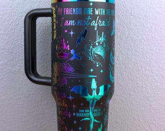 SJMverse MaasVerse Fae World ACOTAR | Personalized laser engraved 40oz cup | Court of Thorns and Roses