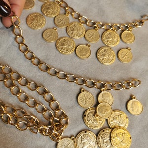 all my jewelry is handmade with high quality materials, these coins reproduction are made in Italy by an artisanal workshop.