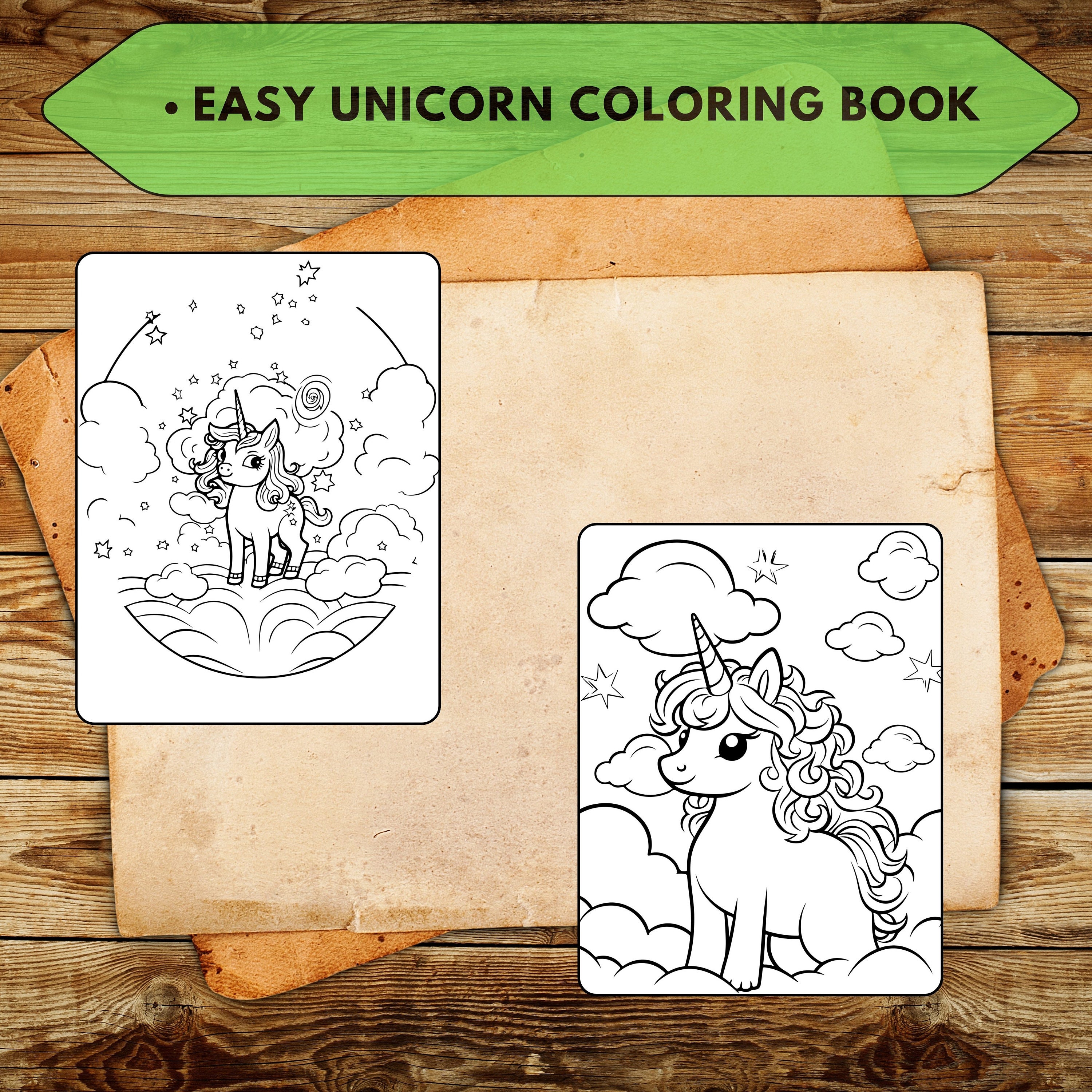 Cute Unicorn Coloring Books for Kids Unicorn Coloring Book Printable ...