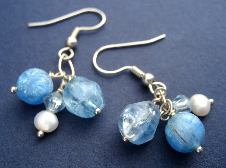 Icy Blue Earrings image 5