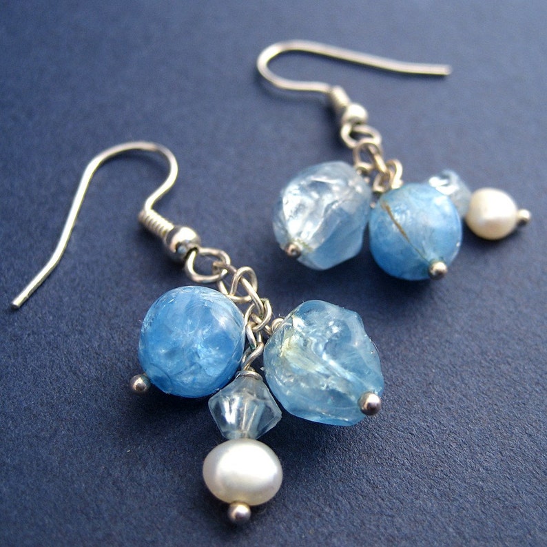 Icy Blue Earrings image 1