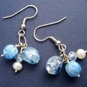 Icy Blue Earrings image 2