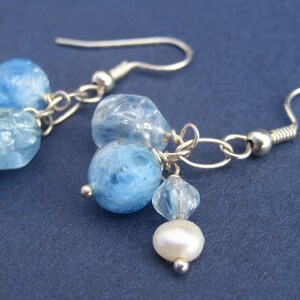 Icy Blue Earrings image 4