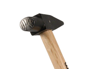 Wubbers Artisan's Mark Oval Texturing Hammer