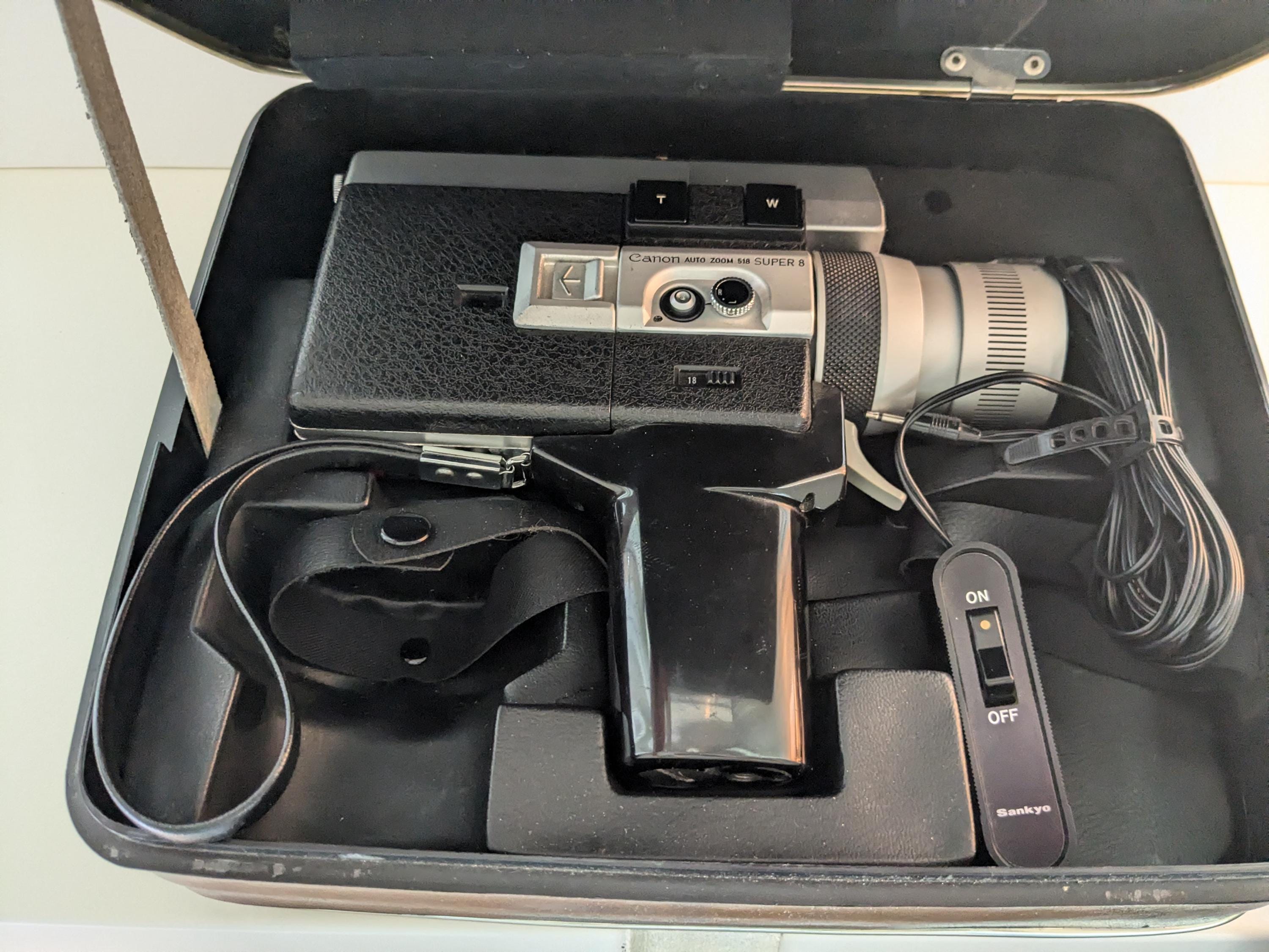 Canon auto zoom 518 SV super 8 2 pieces - Photo, audio & vidéo