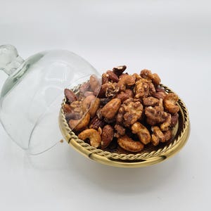 Sweet, Salty, Spicy Party Nuts
