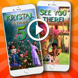 Encanto Birthday Video Invitation: Mirabel & Isabella (Digital)