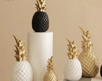 Pineapple Statue, Fruit Shaped Living Room Decor, Home Decoration, Wedding Gift