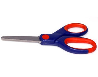 Crafting Scissors: Kid Size 5 inches with Titanium Blades and Blunt Tip