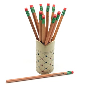 Eco-friendly #2 Pencils Set made from FSC Cedar Wood | Graphite Pencil Natural Incense-cedar
