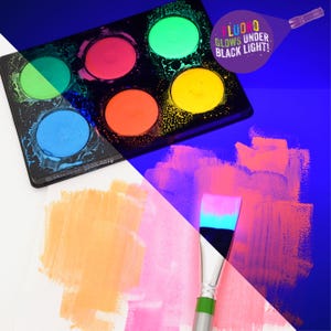 Washable Tempera Paint Discs for Kids Art Supplies | Low Mess Alternative (Ages 2+) image 4