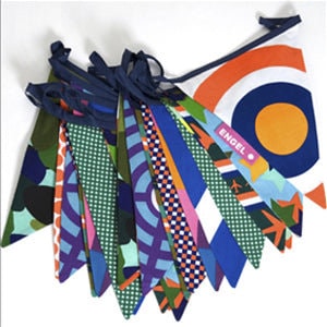Handmade Flag Banner Bunting Airplane Party Decor