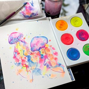 Washable Tempera Paint Discs for Kids Art Supplies | Low Mess Alternative (Ages 2+) image 7
