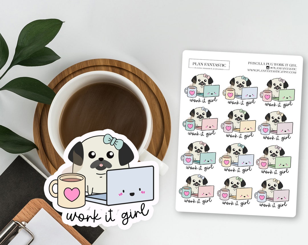 Happy Mail Themed Hobonichi Weeks Sticker Kit #19 (2 Sticker Sheets) -  Planner and Hobonichi Stickers