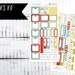 Printable Hobonichi Weeks Planner Sticker Kit Back to School DIY Weekly ...