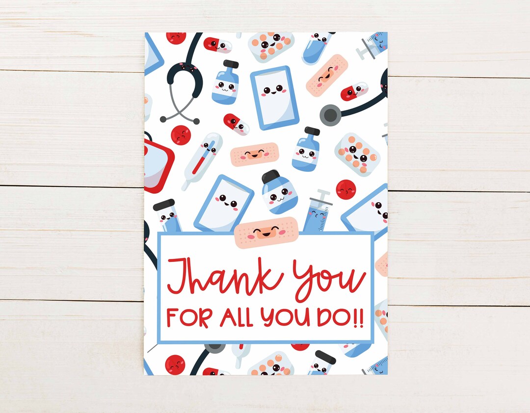 Printable Happy Nurses Week Gift Tag for Nurse Appreciation Week Gifts ...