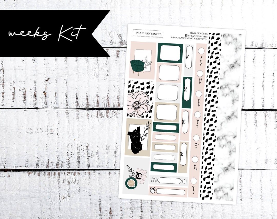 Hobonichi Weeks Stickers Spring Weeks Sticker Kit Hobo Planner Stickers ...