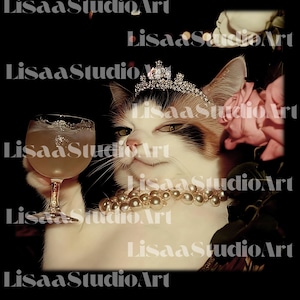 Unisex Meme Cringe Funny Dumb PNG, Retro Elegant Cat Funny Vintage Sublimation, Cat PNG, Animal Digital Download